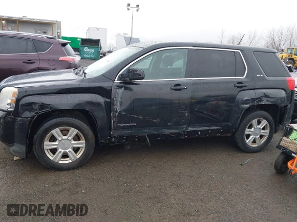 2014 GMC Terrain SLE with VIN 2GKALMEK0E6332634, listed as a IAAI auction lot 41782072 with 193,352 mi miles. Bid and sale history available at carsss.com. Image 6.