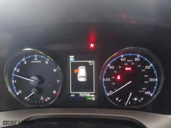 2018 Toyota RAV4 Limited with VIN JTMDFREV4JJ235019, listed as a IAAI auction lot 41896403 with 70,708 mi miles. Bid and sale history available at carsss.com. Image 7.