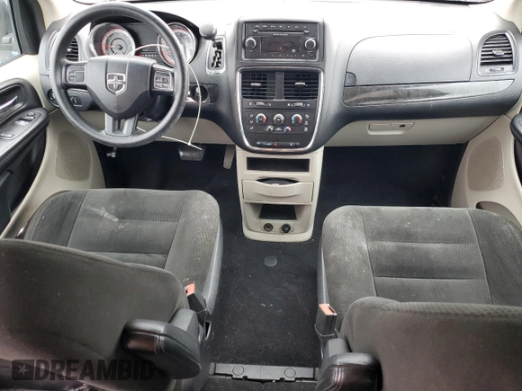 2015 Dodge Grand Caravan SE with VIN 2C4RDGBG0FR702106, listed as a Copart auction lot 54595205 with 209,319 mi miles and Salvage Title. Bid and sale history available at DreamBid. Image 8.
