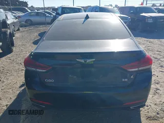 2017 Genesis G80 3.8L with VIN KMHGN4JE8HU171757, listed as a IAAI auction lot 41268186 with 175,305 mi miles and . Bid and sale history available at DreamBid. Image 6.