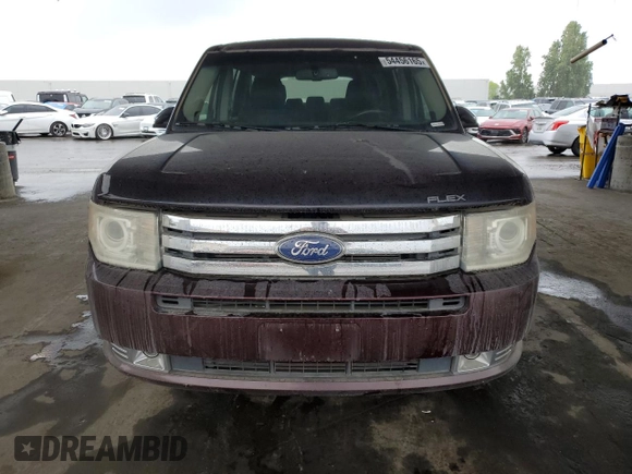 2011 Ford Flex Limited with VIN 2FMGK5DC1BBD25652, listed as a Copart auction lot 54456165 with 162,634 mi miles and Clean Title. Bid and sale history available at carsss.com. Image 5.