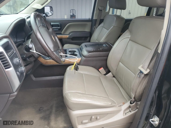 2015 Chevrolet Silverado 1500 LTZ with VIN 3GCUKSEC9FG418863, listed as a Copart auction lot 45115165 with 140,398 mi miles and Salvage Title. Bid and sale history available at carsss.com. Image 7.