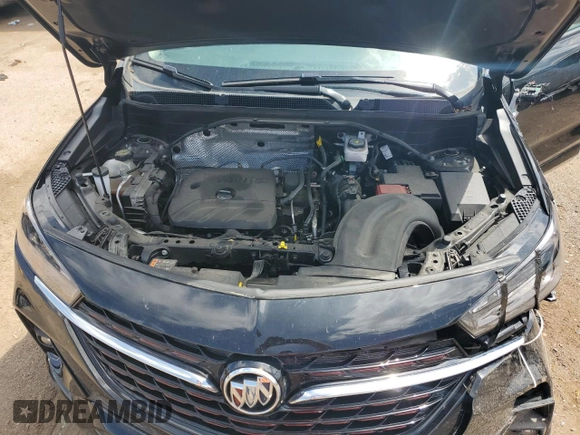 2023 Buick Encore GX Select with VIN KL4MMESLXPB115725, listed as a Copart auction lot 61855335 with 28,954 mi miles and Salvage title. Bid and sale history available at DreamBid. Image 12.
