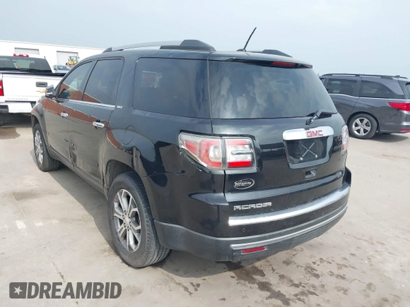 2014 GMC Acadia SLT with VIN 1GKKRRKD1EJ357969, listed as a IAAI auction lot 41919648 with 156,572 mi miles. Bid and sale history available at carsss.com. Image 3.