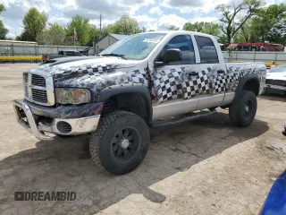 2005 Dodge 2500 SLT z VIN 3D7KS28C75G858085, wystawiony jako Copart lot #54144345 z przebiegiem 265 815 mil mil oraz Szkoda całkowita • Salvage title. Historia ofert i sprzedaży dostępna na DreamBid. Obrazek 1.