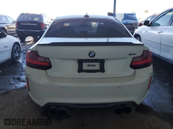 2017 BMW M2 with VIN WBS1H9C39HV888522, listed as a Copart auction lot 81133603 with 37,336 mi miles. Bid and sale history available at carsss.com. Image 6.