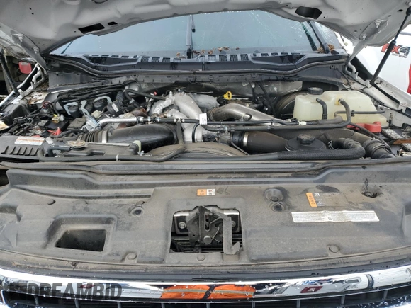 2022 Ford F-350 XL with VIN 1FT8W3BT4NED76141, listed as a Copart auction lot 45808095 with 58,568 mi miles and Salvage title. Bid and sale history available at DreamBid. Image 11.