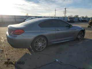 2015 BMW 6 Series 650i with VIN WBAYM9C53FD248356, listed as a Copart auction lot 85499554 with 115,292 mi miles and Salvage Title. Bid and sale history available at DreamBid. Image 3.