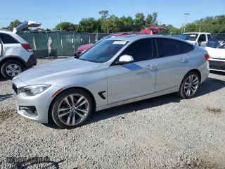 2016 BMW 3 Series Gran Turismo 328i xDrive with VIN WBA8Z5C51GGS37334, listed as a Copart auction lot 56158514 with 130,720 mi miles and Salvage Title. Bid and sale history available at carsss.com. Image 1.