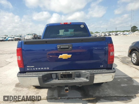 2013 Chevrolet Silverado 1500 LT with VIN 3GCPKSE74DG188789, listed as a Copart auction lot 53430105 with 191,859 mi miles and Salvage Title. Bid and sale history available at DreamBid. Image 6.