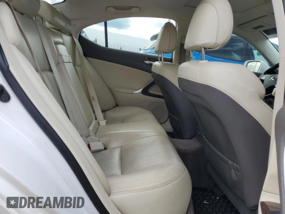 2011 Lexus IS 250 z VIN JTHCF5C28B5047108, wystawiony jako Copart lot #56041835 z przebiegiem 188 156 mil mil oraz Szkoda całkowita • Salvage title. Historia ofert i sprzedaży dostępna na DreamBid. Obrazek 10.
