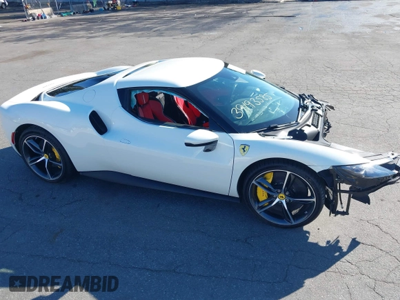 2024 Ferrari 296 GTB z VIN ZFF99SLA6R0303425, wystawiony jako IAAI lot #39193585 z przebiegiem Nie podano mil oraz . Historia ofert i sprzedaży dostępna na DreamBid. Obrazek 21.