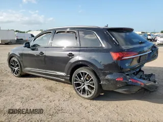 2021 Audi Q7 Prestige z VIN WA1VXAF74MD027951, wystawiony jako Copart lot #60151935 z przebiegiem Nie podano mil oraz Szkoda całkowita • Salvage title. Historia ofert i sprzedaży dostępna na DreamBid. Obrazek 2.