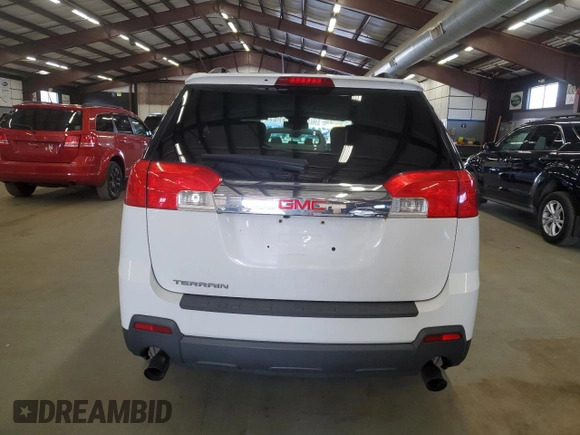 2012 GMC Terrain SLE-2 with VIN 2GKFLSE55C6344585, listed as a Copart auction lot 52750355 with 111,016 mi miles and Clean Title. Bid and sale history available at DreamBid. Image 6.