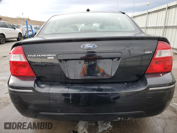 2007 Ford Five Hundred SEL z VIN 1FAHP27167G105884, wystawiony jako Copart lot #85392784 z przebiegiem 231 253 mil mil oraz Szkoda całkowita • Salvage title. Historia ofert i sprzedaży dostępna na DreamBid. Obrazek 6.