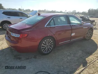 2019 Lincoln Continental Select with VIN 1LN6L9SK4K5605760, listed as a Copart auction lot 74292294 with Not Provided miles and Non Repairable. Bid and sale history available at DreamBid. Image 3.