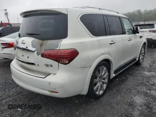 2012 Infiniti QX56 8-passenger z VIN JN8AZ2NCXC9315269, wystawiony jako Copart lot #59571585 z przebiegiem 205 969 mil mil oraz Czysty tytuł • Clean title. Historia ofert i sprzedaży dostępna na DreamBid. Obrazek 3.