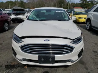 2019 Ford Fusion SEL with VIN 3FA6P0CD4KR224756, listed as a Copart auction lot 49507855 with 56,785 mi miles and Salvage Title. Bid and sale history available at carsss.com. Image 5.