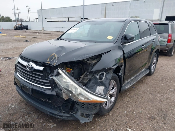 2016 Toyota Highlander LE Plus with VIN 5TDZKRFHXGS130605, listed as a IAAI auction lot 41416610 with 152,813 mi miles. Bid and sale history available at carsss.com. Image 17.