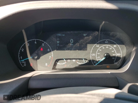 2024 Ford Transit Cargo with VIN 1FTBR1C8XRKA85811, listed as a Copart auction lot 74528914 with 1,725 mi miles and Salvage Title. Bid and sale history available at DreamBid. Image 9.