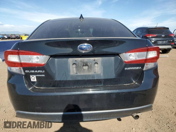 2021 Subaru Impreza Premium with VIN 4S3GKAD64M3602675, listed as a Copart auction lot 57650615 with 79,227 mi miles and Salvage title. Bid and sale history available at DreamBid. Image 6.