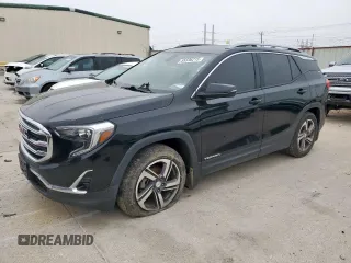2019 GMC Terrain SLT with VIN 3GKALPEV4KL343302, listed as a Copart auction lot 55336215 with 160,288 mi miles and Clean Title. Bid and sale history available at DreamBid. Image 1.