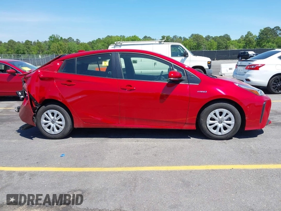 2022 Toyota Prius L Eco with VIN JTDKAMFU6N3158307, listed as a IAAI auction lot 42042768 with 17,882 mi miles and . Bid and sale history available at DreamBid. Image 13.