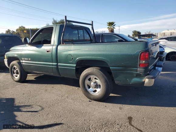 2000 Dodge Ram 1500 Work Special with VIN 1B7HC16X5YS535183, listed as a Copart auction lot 88287215 with 202,026 mi miles and Salvage Title. Bid and sale history available at carsss.com. Image 2.