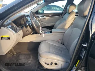 2017 Genesis G80 3.8L with VIN KMHGN4JE5HU180447, listed as a Copart auction lot 79687954 with 70,495 mi miles and Salvage Title. Bid and sale history available at DreamBid. Image 7.