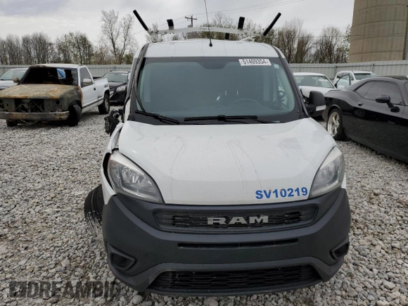 2019 Ram ProMaster City Cargo Tradesman with VIN ZFBHRFAB1K6M85134, listed as a Copart auction lot 51409354 with 188,019 mi miles and Non Repairable. Bid and sale history available at DreamBid. Image 5.