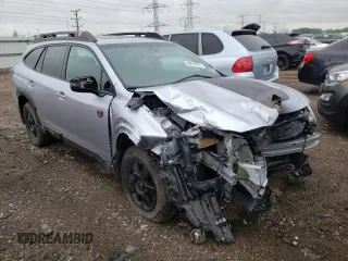 2022 Subaru Outback Wilderness with VIN 4S4BTGUD0N3259045, listed as a Copart auction lot 54674014 with 25,118 mi miles and Salvage title. Bid and sale history available at DreamBid. Image 4.