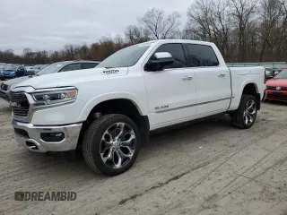 2022 Ram 1500 Limited z VIN 1C6SRFHT4NN195229, wystawiony jako Copart lot #51252555 z przebiegiem 48 981 mil mil oraz Szkoda całkowita • Salvage title. Historia ofert i sprzedaży dostępna na DreamBid. Obrazek 1.