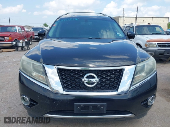 2015 Nissan Pathfinder SV with VIN 5N1AR2MN8FC689252, listed as a IAAI auction lot 42409596 with 165,825 mi miles and . Bid and sale history available at DreamBid. Image 12.