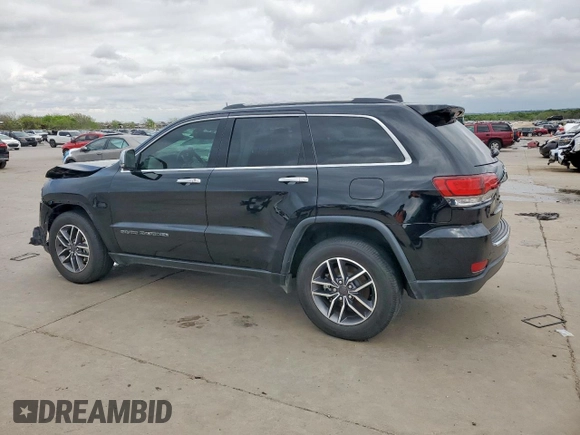 2020 Jeep Grand Cherokee Limited with VIN 1C4RJEBG9LC295453, listed as a Copart auction lot 50523005 with 36,891 mi miles and Salvage Title. Bid and sale history available at DreamBid. Image 2.