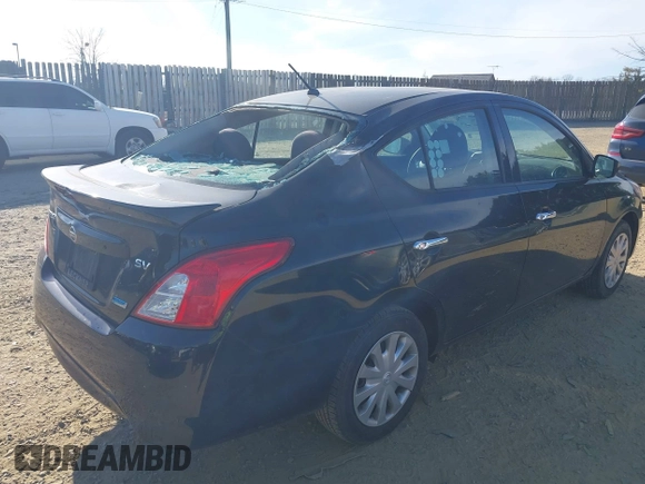 2016 Nissan Versa SV with VIN 3N1CN7AP4GL874001, listed as a IAAI auction lot 41643720 with 169,381 mi miles and . Bid and sale history available at carsss.com. Image 4.
