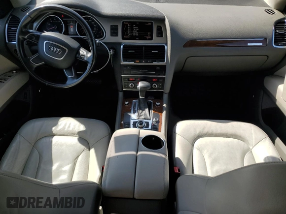 2013 Audi Q7 3.0T Premium Plus with VIN WA1LGAFE2DD009213, listed as a Copart auction lot 46077615 with 116,558 mi miles and Salvage Title. Bid and sale history available at carsss.com. Image 8.