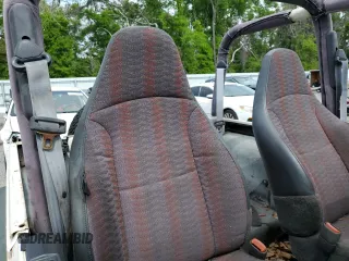 1997 Jeep Wrangler Sport with VIN 1J4FY19S9VP430180, listed as a Copart auction lot 50430055 with 0 mi miles and Salvage Title. Bid and sale history available at carsss.com. Image 10.