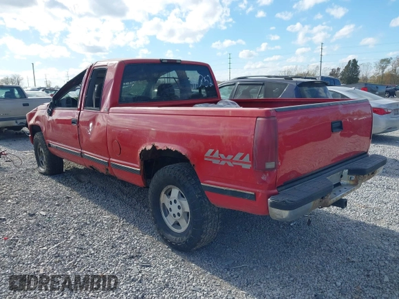 1995 Chevrolet Silverado 1500 with VIN 1GCEK19K6SE265893, listed as a IAAI auction lot 40779126 with 245,300 mi miles and . Bid and sale history available at DreamBid. Image 3.