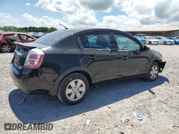 2012 Nissan Sentra S with VIN 3N1AB6AP0CL784395, listed as a Copart auction lot 61189225 with 143,869 mi miles and Salvage title. Bid and sale history available at DreamBid. Image 3.