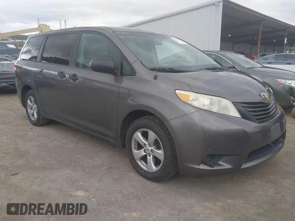 2012 Toyota Sienna with VIN 5TDKA3DC6CS011159, listed as a IAAI auction lot 41788426 with 246,133 mi miles and . Bid and sale history available at DreamBid. Image 1.
