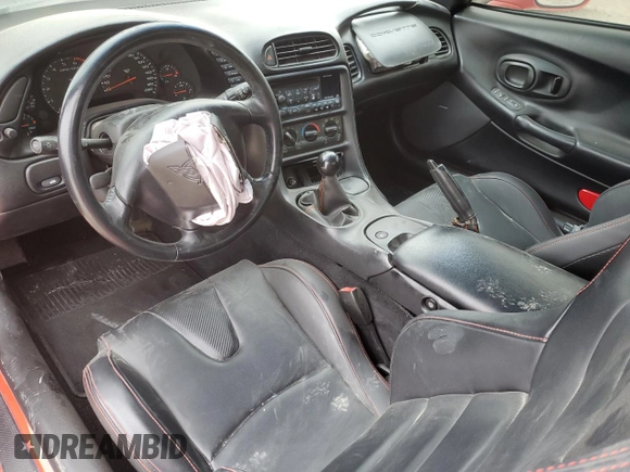1999 Chevrolet Corvette with VIN 1G1YY12G2X5107651, listed as a Copart auction lot 41804045 with 0 mi miles and Salvage Title. Bid and sale history available at carsss.com. Image 8.