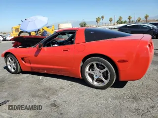 2004 Chevrolet Corvette with VIN 1G1YY22G945125940, listed as a Copart auction lot 67091364 with 76,677 mi miles and Salvage Title. Bid and sale history available at carsss.com. Image 2.