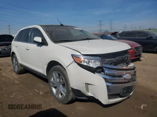 2013 Ford Edge Limited with VIN 2FMDK3KC2DBC60775, listed as a Copart auction lot 47280865 with 193,256 mi miles and Salvage Title. Bid and sale history available at carsss.com. Image 4.