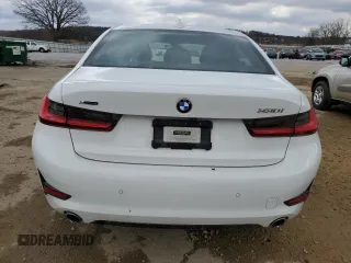 2019 BMW 3 Series 330i xDrive with VIN 3MW5R7J52K8A26569, listed as a Copart auction lot 46864745 with 46,729 mi miles and Salvage Title. Bid and sale history available at DreamBid. Image 6.