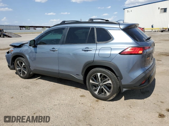 2024 Toyota Corolla Cross Hybrid S with VIN 7MUFBABG3RV033207, listed as a Copart auction lot 63455855 with 24,517 mi miles and Salvage title. Bid and sale history available at DreamBid. Image 2.