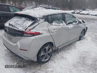 2021 Nissan LEAF SV with VIN 1N4AZ1CVXMC557032, listed as a IAAI auction lot 41544646 with 23,918 mi miles and . Bid and sale history available at DreamBid. Image 4.