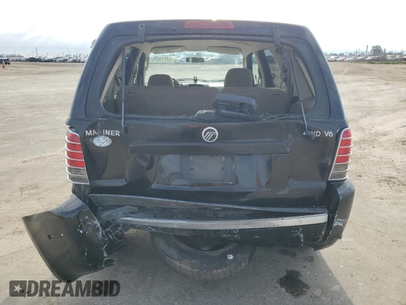 2007 Mercury Mariner Luxury with VIN 4M2CU91167KJ17684, listed as a Copart auction lot 44771875 with 192,213 mi miles and Salvage title. Bid and sale history available at DreamBid. Image 6.