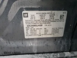 2016 Chevrolet Trax LS z VIN 3GNCJNSB6GL245038, wystawiony jako Copart lot #57892125 z przebiegiem 47 982 mil mil oraz Szkoda całkowita • Salvage title. Historia ofert i sprzedaży dostępna na DreamBid. Obrazek 13.