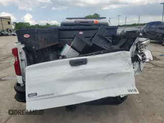 2020 Chevrolet Silverado 1500 Work Truck with VIN 1GCRWAEHXLZ211197, listed as a Copart auction lot 54331165 with Not Provided miles and Salvage Title. Bid and sale history available at DreamBid. Image 6.