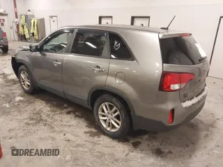 2014 Kia Sorento LX with VIN 5XYKT3A6XEG545998, listed as a IAAI auction lot 41351003 with 153,668 mi miles. Bid and sale history available at carsss.com. Image 3.